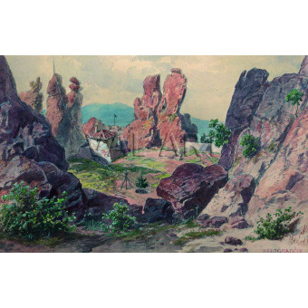 РЕПРОДУКЦИИ НА КАРТИНИ Белоградчишка крепост (1874)